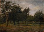 Barbizon (um estudo de paisagem feito perto de Fontainebleau)